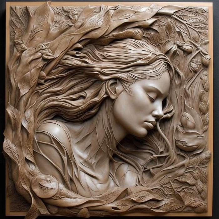 نموذج ثلاثي الأبعاد لآلة CNC 3D Art 